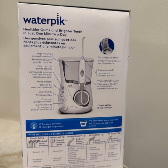 Waterpik Aquarius Water Flosser Professional For Teeth, Gums, Braces, Dental - Picture 3 of 5